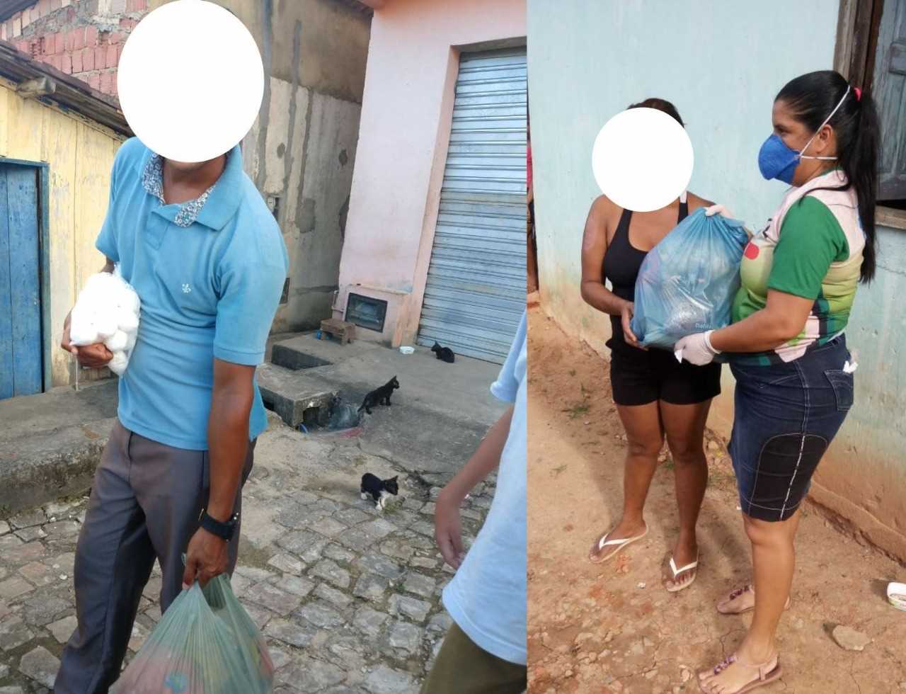 Camacã: Secretaria de Assistência Social doa cestas básicas para amenizar o enfrentamento do coronavírus